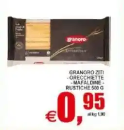 Pewex Granoro ziti, orecchiette, mafaldine rustiche offerta