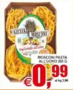 Pewex Mosconi pasta all'uovo offerta