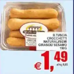 Pewex B.tuscia crocchetti naturalisemi girasoe/ sesamo offerta