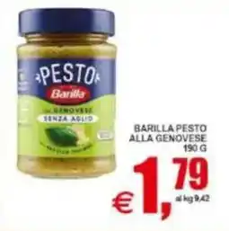 Pewex Barilla pesto alla genovese offerta