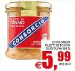 Pewex Consorcio filetti di tonno olio oliva offerta