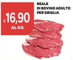 Ekom Reale di bovino adulto per griglia offerta
