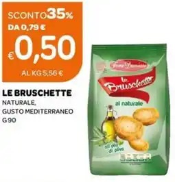Ekom Le bruschette naturale, gusto mediterraneo offerta