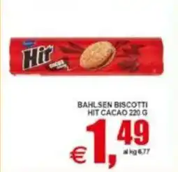 Pewex Bahlsen biscotti hit cacao offerta