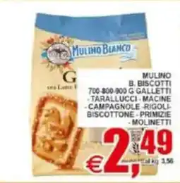 Pewex Mulino b. biscotti galletti, tarallucci macine offerta