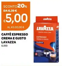 Ekom Caffè espresso crema e gusto LAVAZZA offerta