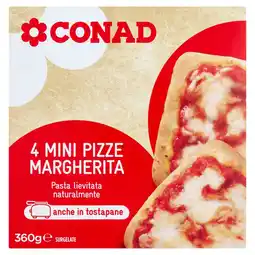 Spazio Conad MINI PIZZE MARGHERITA CONAD offerta