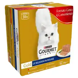 Spazio Conad LE SELEZIONI IN MOUSSE GOLD GOURMET offerta