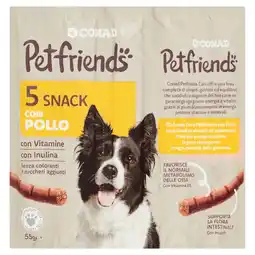 Spazio Conad SNACK CONAD PETFRIENDS offerta