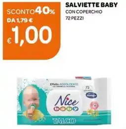 Ekom Salviette baby con coperchio offerta