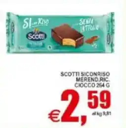 Pewex Scotti siconriso merend ric ciocco offerta