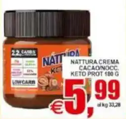 Pewex Nattura crema cacao/nocc. keto prot offerta