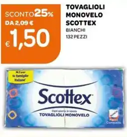 Ekom Tovaglioli monovelo SCOTTEX offerta