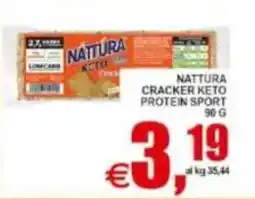 Pewex Nattura cracker keto protein sport offerta