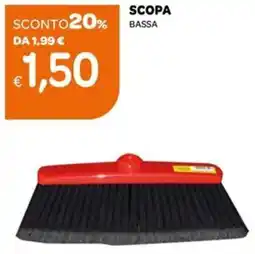 Ekom Scopa bassa offerta