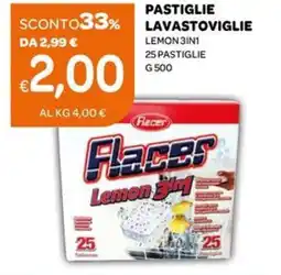 Ekom Flacer Pastiglie lavastoviglie offerta
