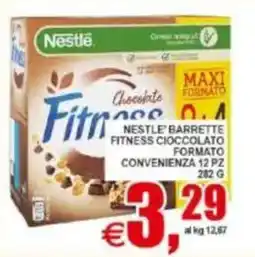 Pewex Nestle barrette fitness cioccolato offerta