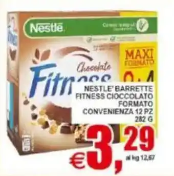 Pewex Nestle barrette fitness cioccolato offerta
