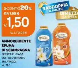 Ekom Ammorbidente SPUMA DI SCIAMPAGNA offerta
