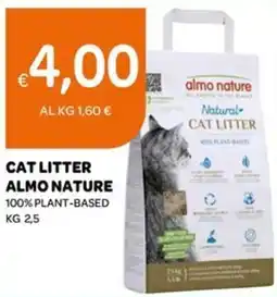 Ekom Cat litter ALMO NATURE offerta