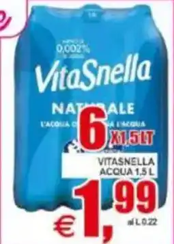Pewex Vitasnella acqua offerta