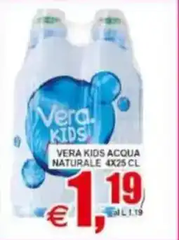 Pewex Vera kids acqua naturale offerta