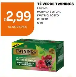 Ekom Te verde TWININGS offerta