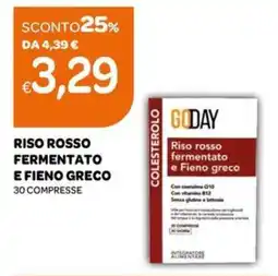 Ekom GODAY Riso rosso fermentato e fieno greco 30 compresse offerta