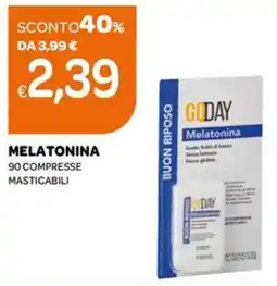 Ekom GODAY Melatonina 90 compresse masticabili offerta