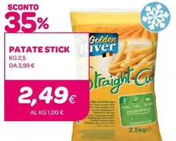 Ekom Golden river patate stick offerta