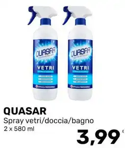 Iper Tosano QUASAR Spray vetri/doccia/bagno offerta