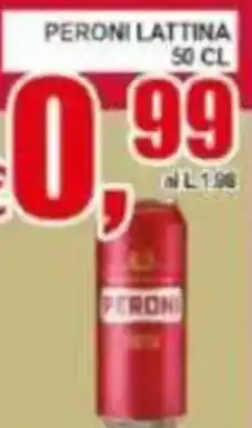Pewex Peroni lattina offerta