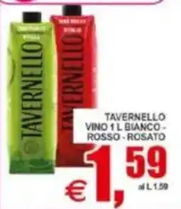 Pewex Tavernello vino bianco rosso, rosato offerta
