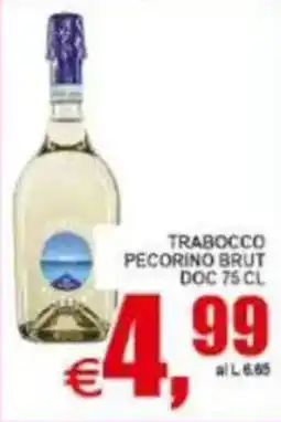Pewex Trabocco pecorino brut doc offerta