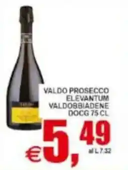 Pewex Valdo prosecco elevantum valdobbiadene docg offerta