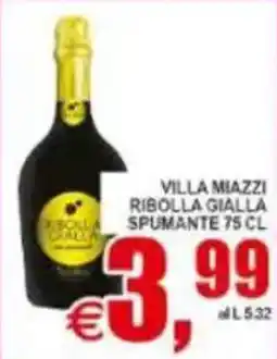 Pewex Villa miazzi ribolla gialla spumante offerta