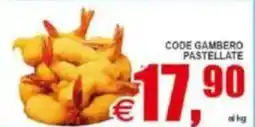 Pewex Code gambero pastellate offerta