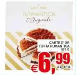 Pewex Carte d'or torta romantica offerta