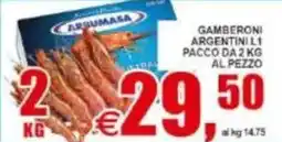 Pewex Gamberoni argentini L1 pacco offerta