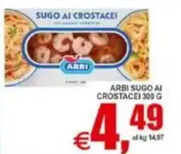Pewex Arbi sugo ai crostacei offerta