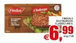 Pewex Findus 4 beefburger classici offerta