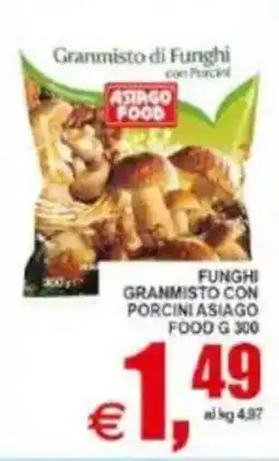 Pewex Funghi granmisto con porcini asiago food offerta