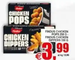 Pewex Findus chicken pops, chicken dippers offerta