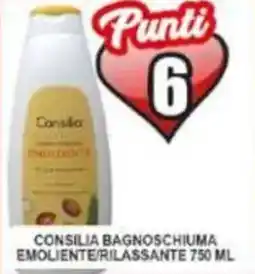 Pewex Consilia bagnoschiuma emoliente/rilassante offerta