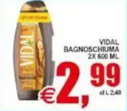 Pewex Vidal bagnoschiuma offerta