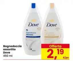 Eurospar Bagnodoccia assortito Dove offerta