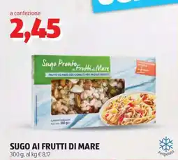 ALDI SUGO AI FRUTTI DI MARE offerta