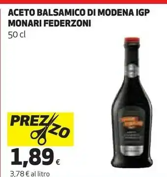 Ipercoop Aceto balsamico offerta