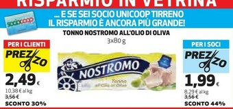 Ipercoop Tonno offerta