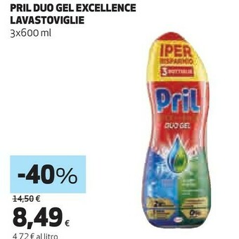 Ipercoop Detersivo lavastoviglie offerta